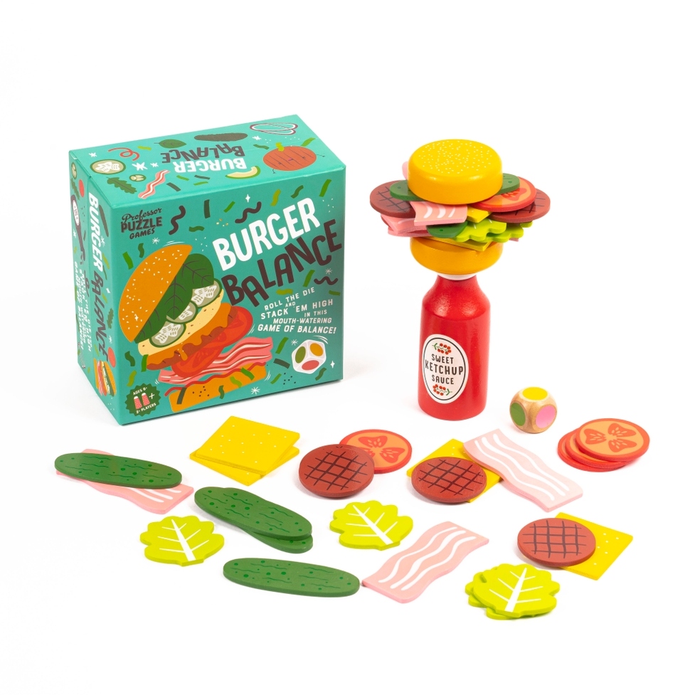 Burger Balance - Ginger Fox Games & Professor Puzzle image 2