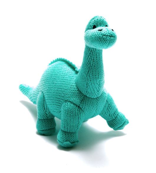 Diplodocus Dinosaur Blue Rattle - Best Years image 1