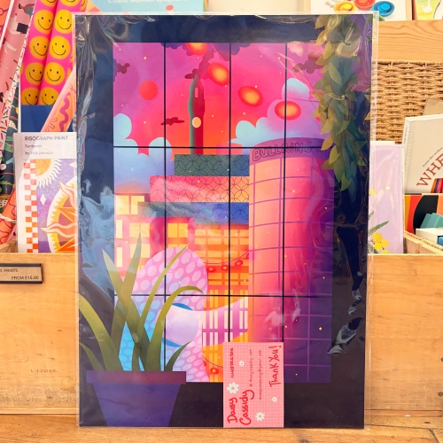 Birmingham Skyline A3 Print - Daisy Cassidy image 1