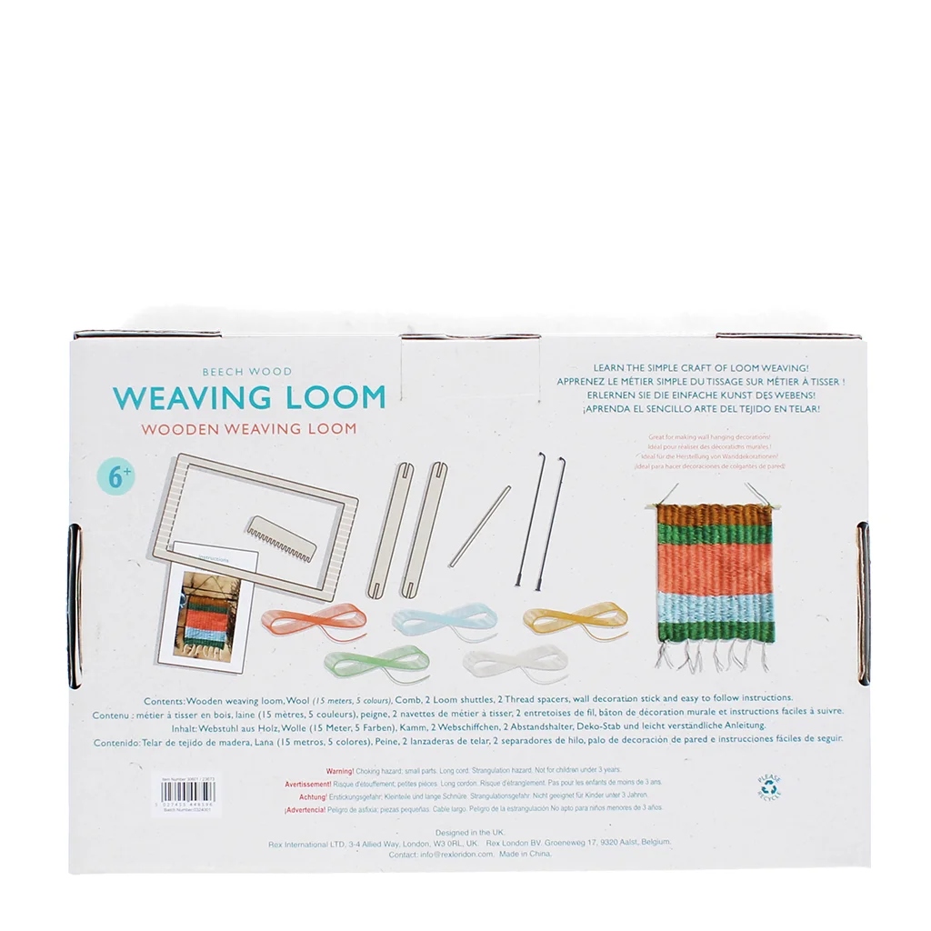Wooden Weaving Loom Set - Rex London image 2