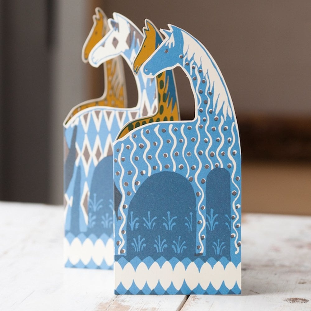 Horses Concertina Card - Cambridge Imprint image 1