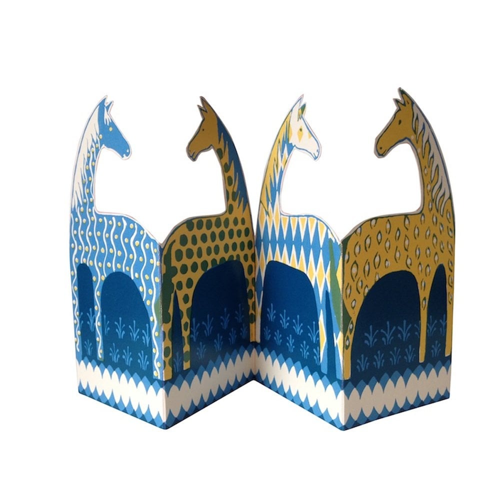 Horses Concertina Card - Cambridge Imprint image 2