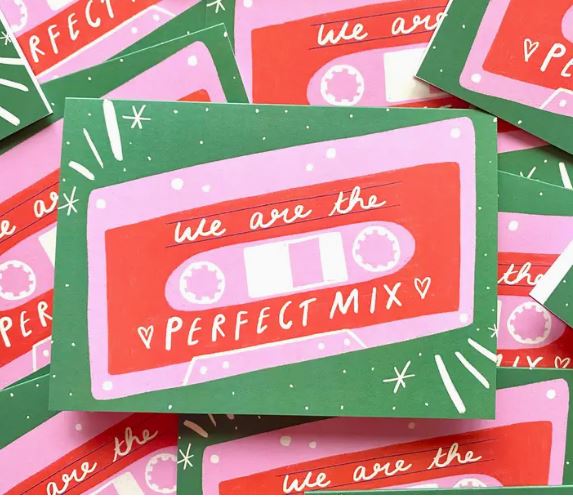 The Perfect Mix Card - Kerrie Illustrates image 1