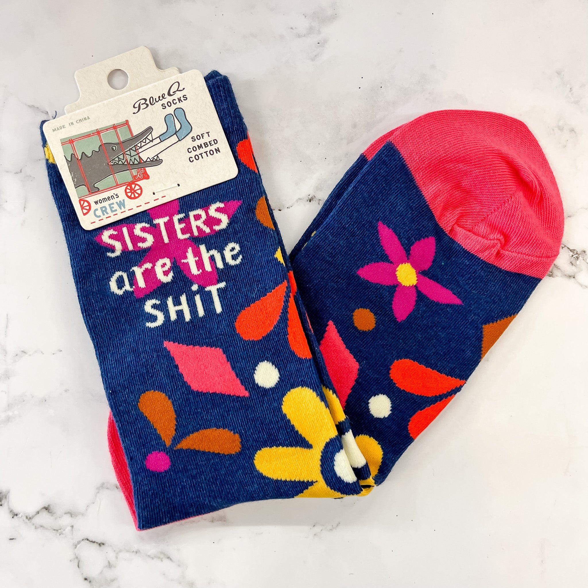 Sisters Are the Sh*t Women's Socks - Incognito image 1