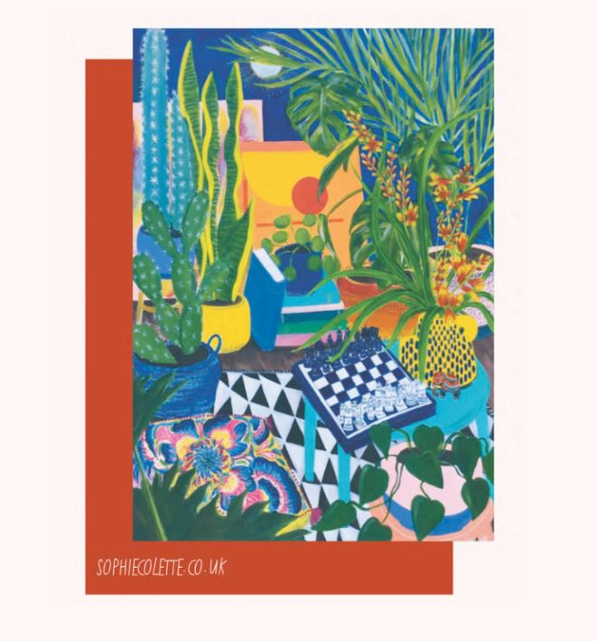 Still Life Painting Card - Sophie Colette image 1