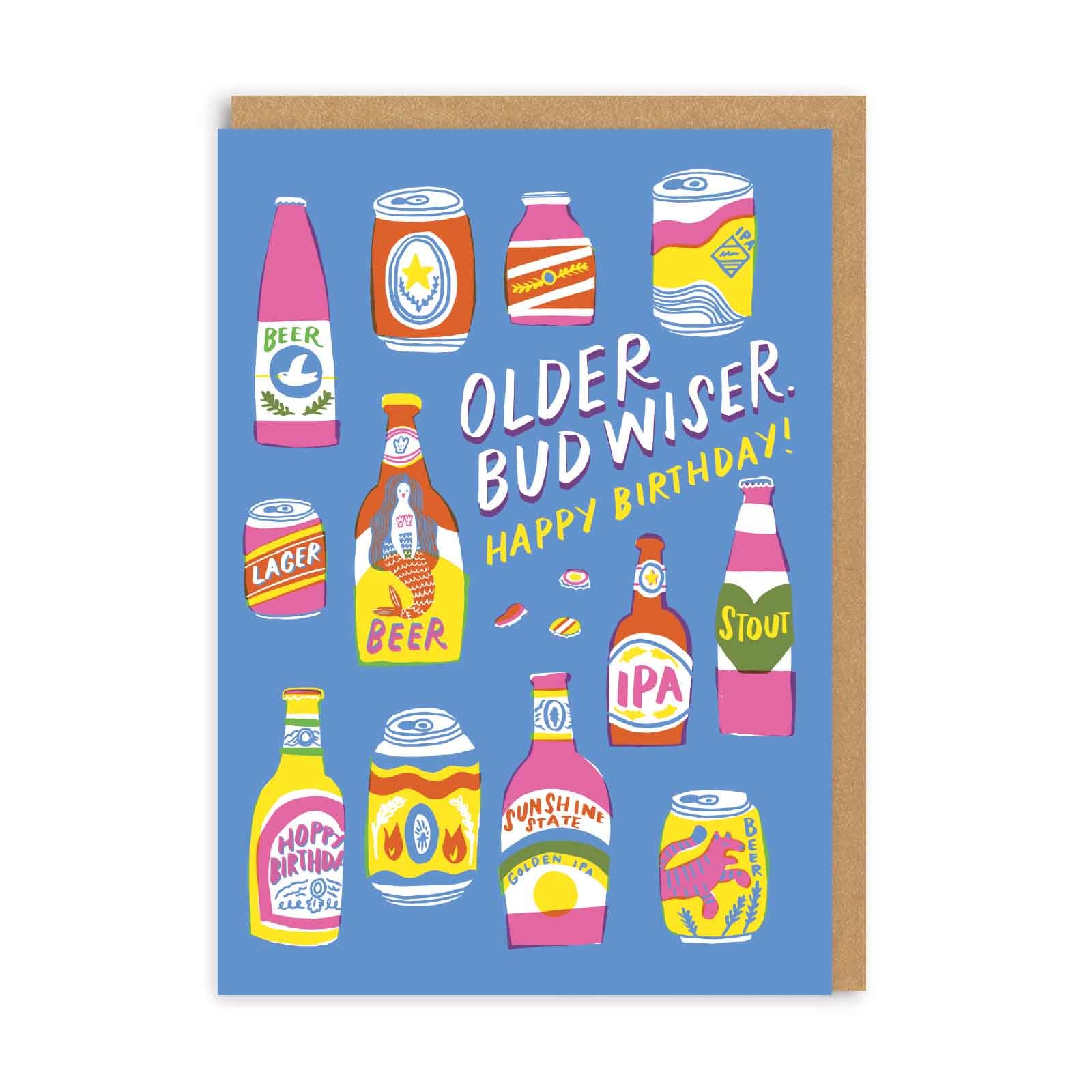Older Bud Wiser Birthday Card - Ohh Deer image 1