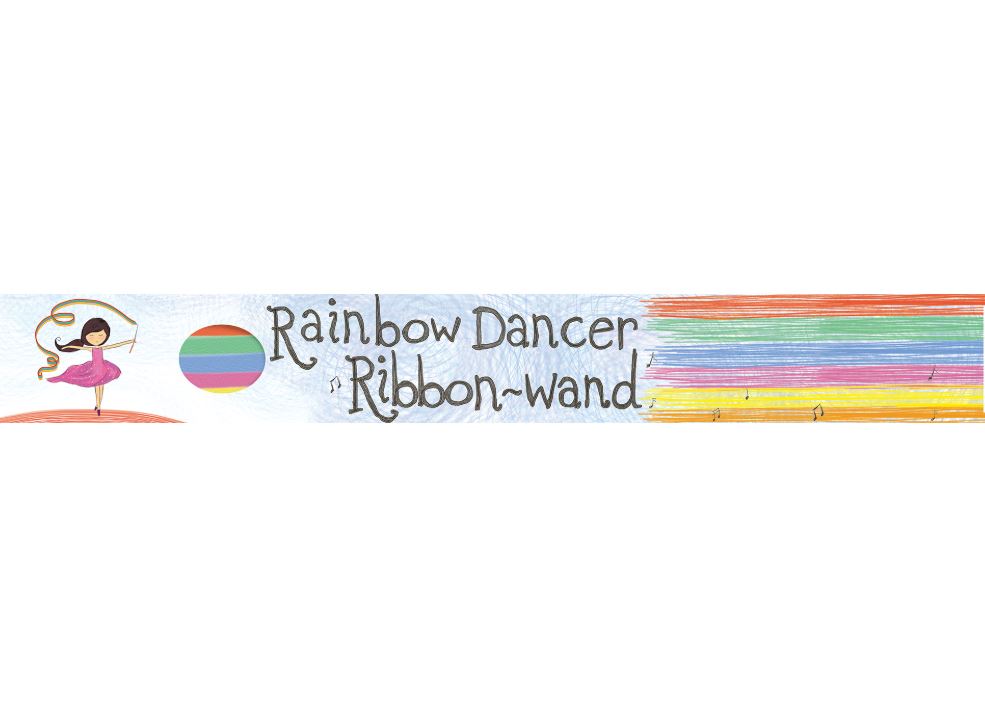 Large Rainbow Dancer Ribbon-Wand - House of Marbles image 1