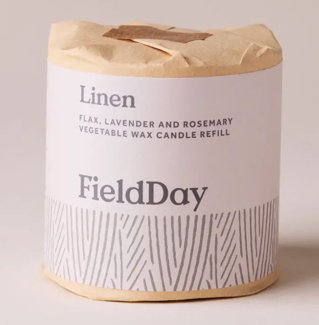 Linen Candle Refill - Field Day image 1