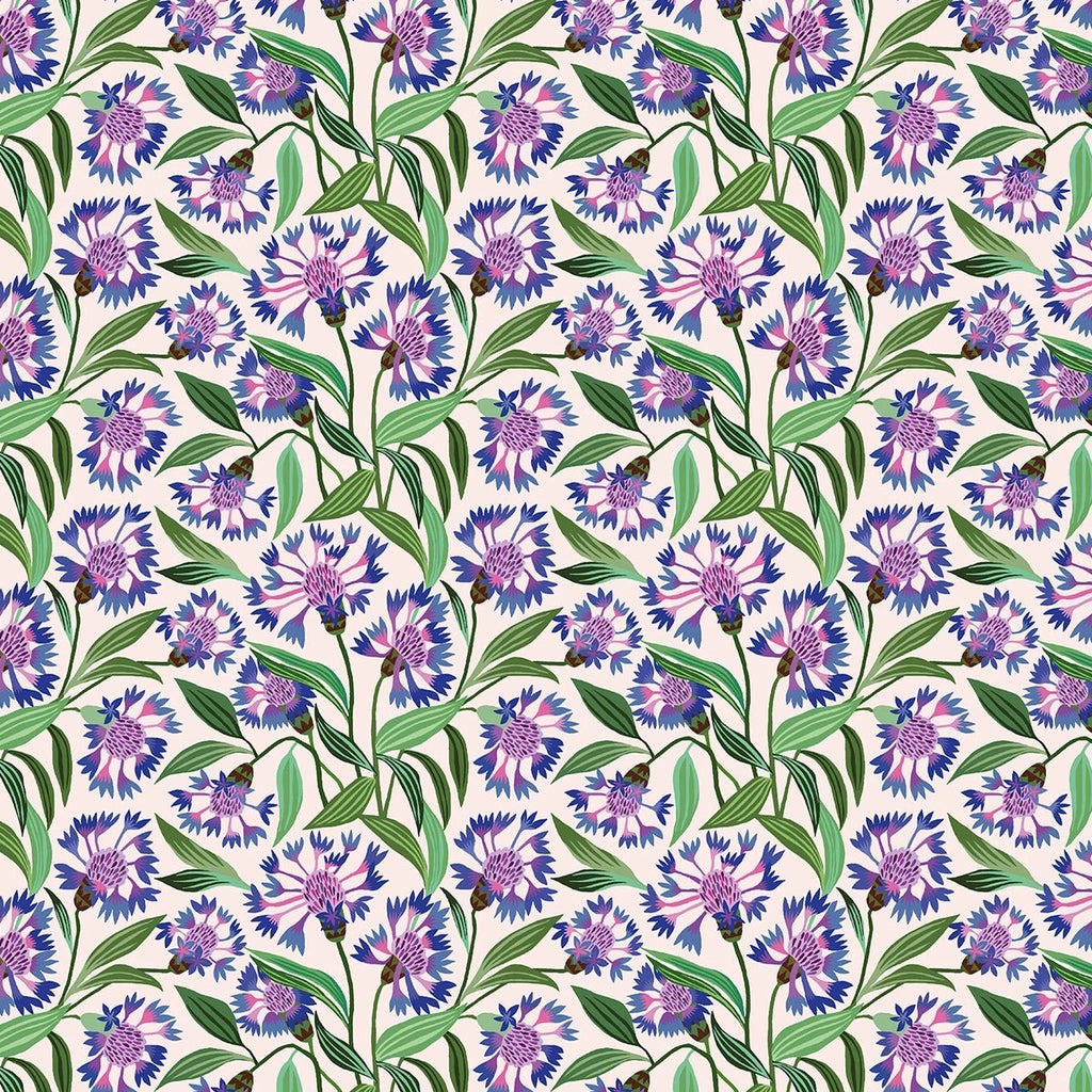 Cornflower Gift Wrap - Brie Harrison image 1