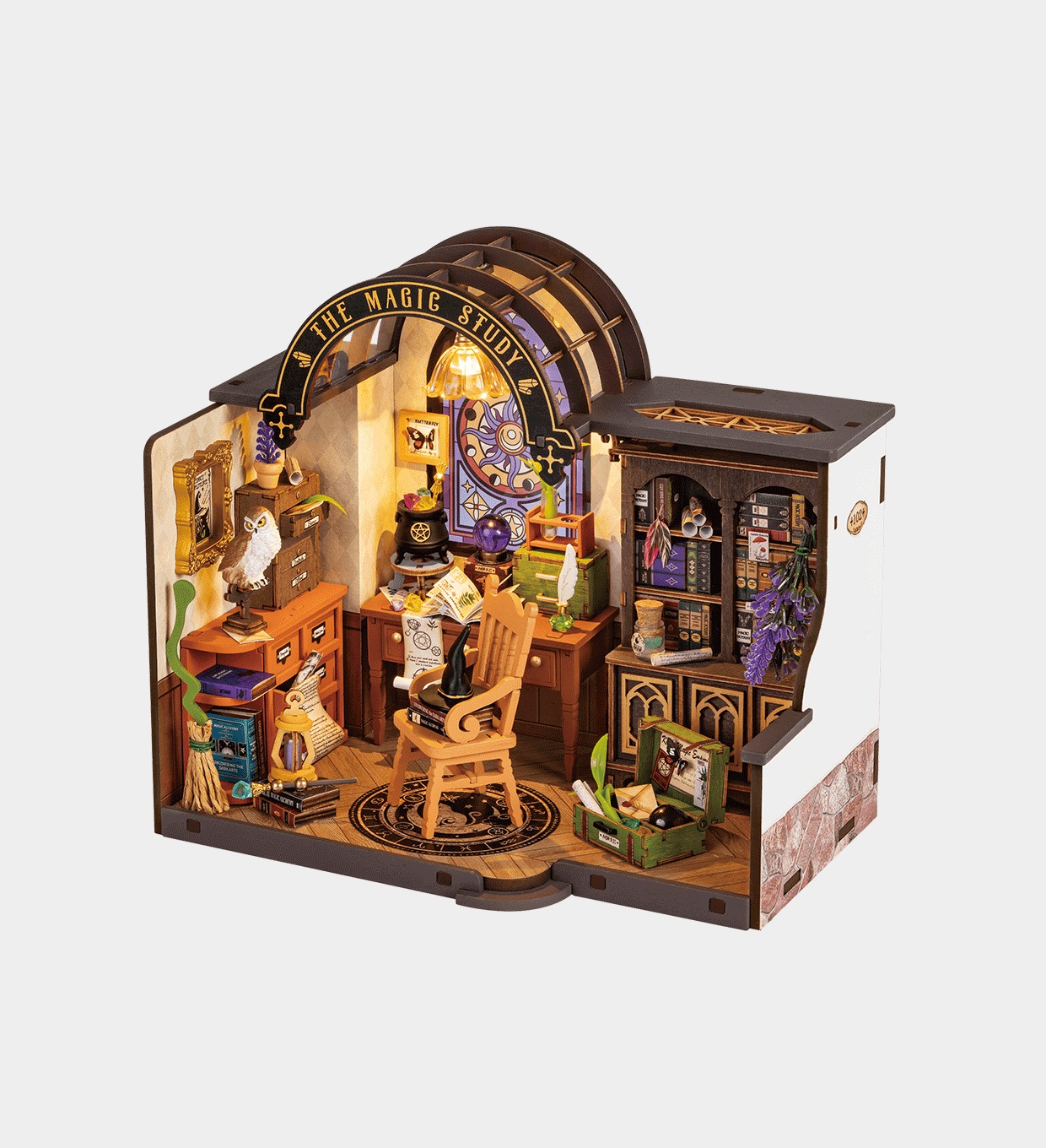 Magic Study - DIY Miniature Kit - Robotime image 3