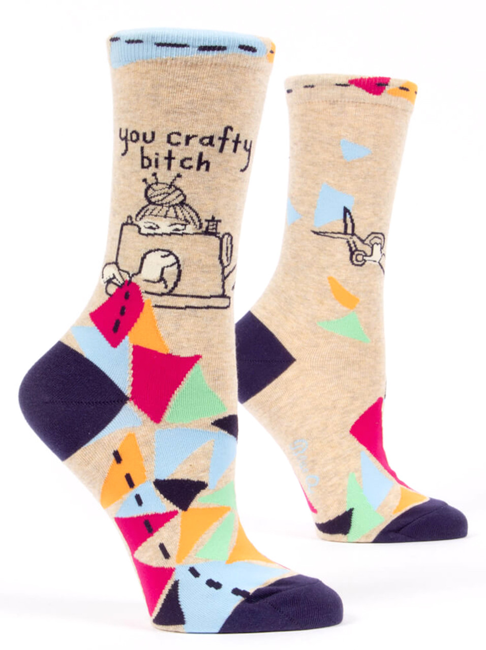 You Crafty Bitch Women's Socks - Incognito image 1