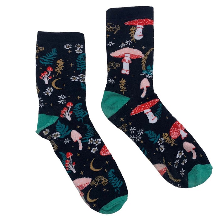 Forage Mushrooms Socks - House of Disaster image 1