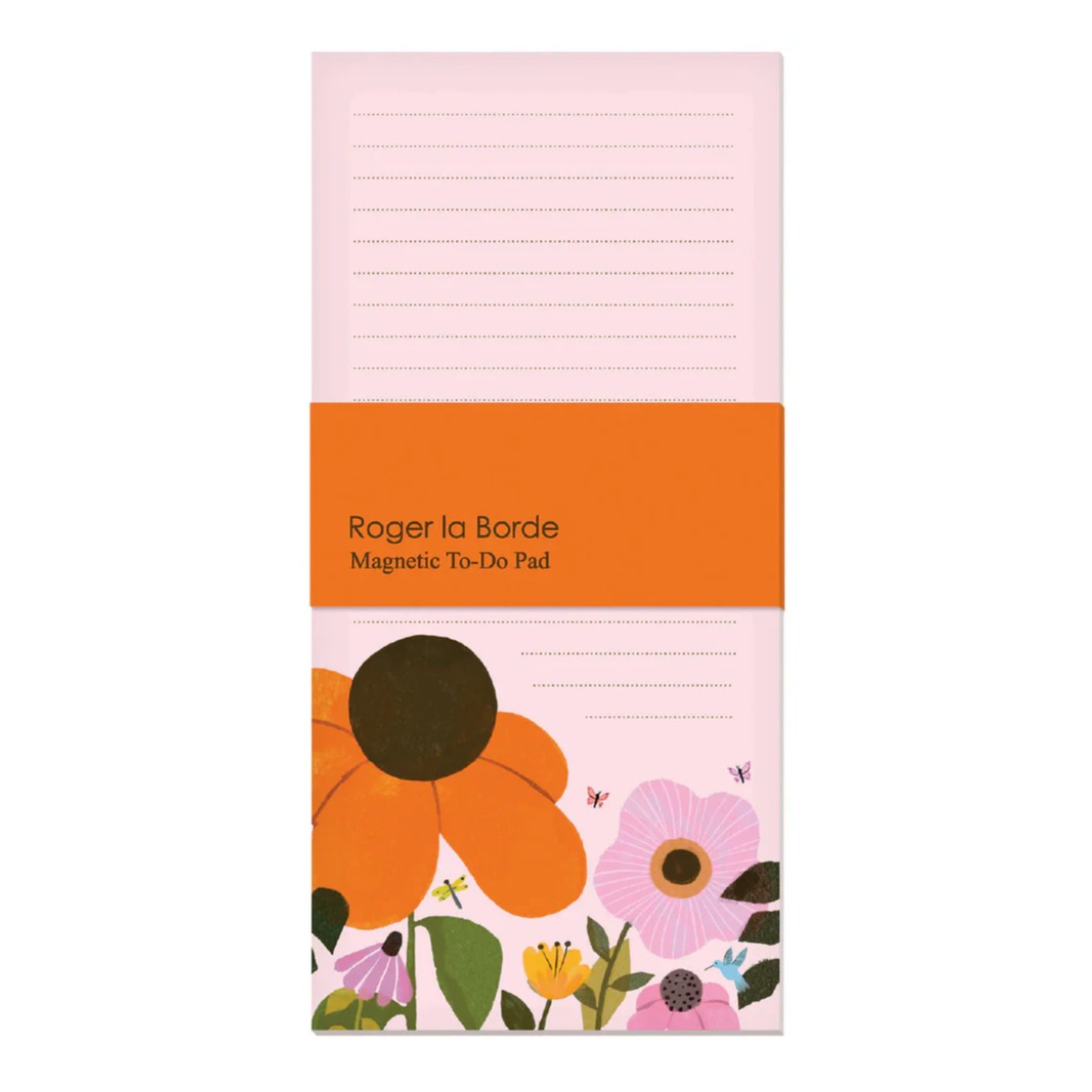 Magnetic To-Do Pad - Sunday Morning Flowers - Roger La Borde image 1