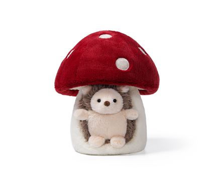 Mushroom & Hedghog Soft Toy - McHugs image 1