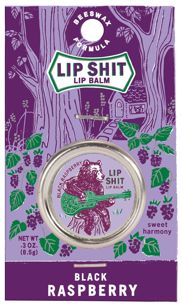 Black Raspberry Lip Shit Balm - Incognito image 1