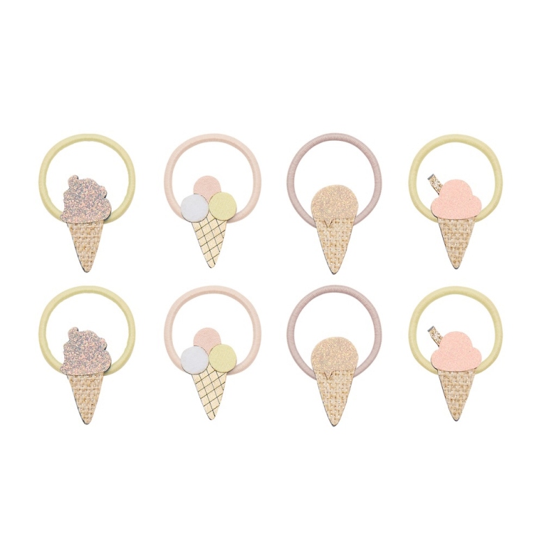 Mini Ice Cream Hair Bobbles - Mimi & Lula image 1