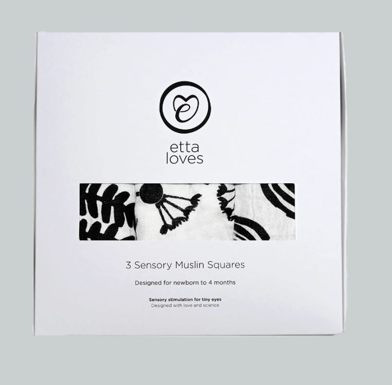 Plant Print 3-Pack Muslins - Etta Loves image 1