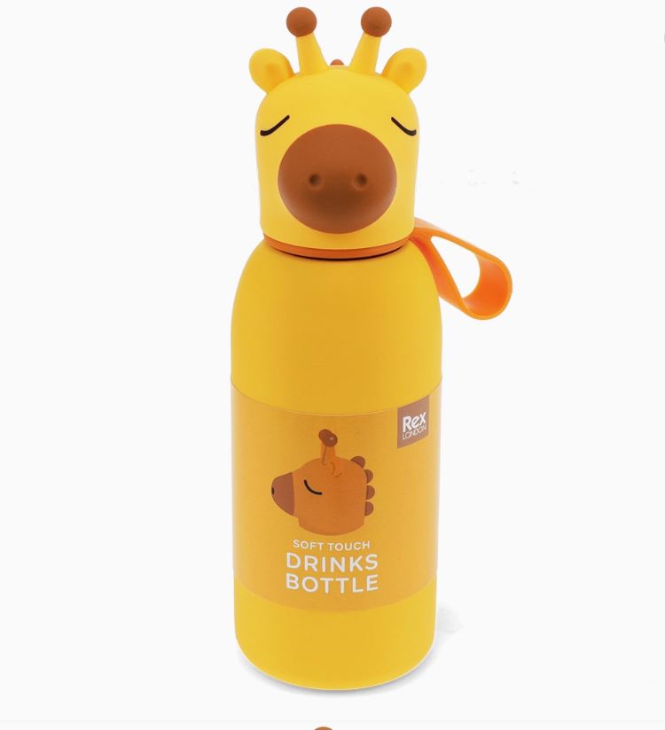 Giraffe Animal Head Bottle - Rex London image 1
