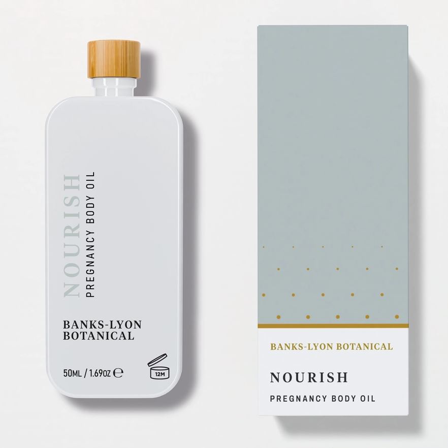 Nourish Pregnancy Body Oil - Banks-Lyon Botanical image 1