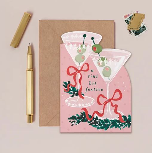 Tini Bit Festive Card - Sister Paper Co image 1