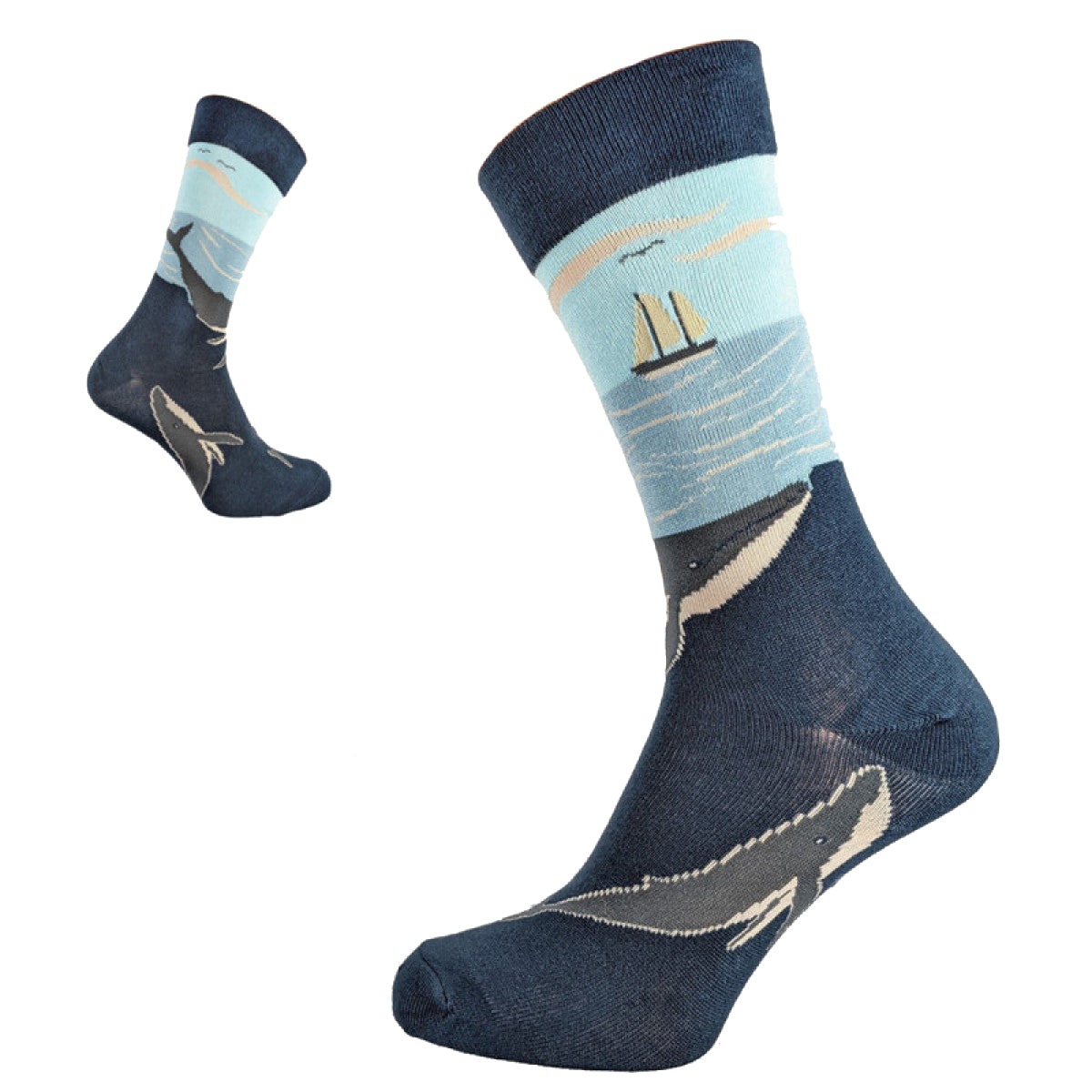 Whale Bamboo Socks - JOYA image 1