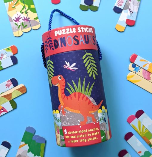Dinosaur Puzzle Sticks - Robert Fredericks image 1