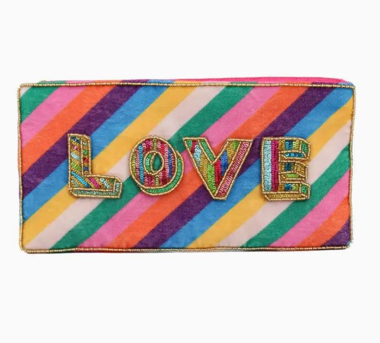 Rainbow LOVE Pouch - My Doris image 1