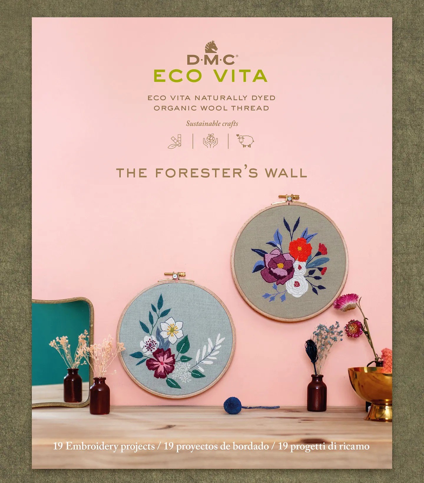 Eco Vita Thread Book: The Forester's Wall - Sirdar - DMC image 1