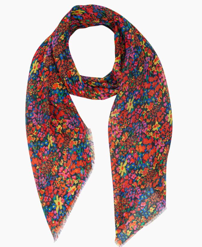 Ditsy Floral Lightweight Scarf - Sarta image 1