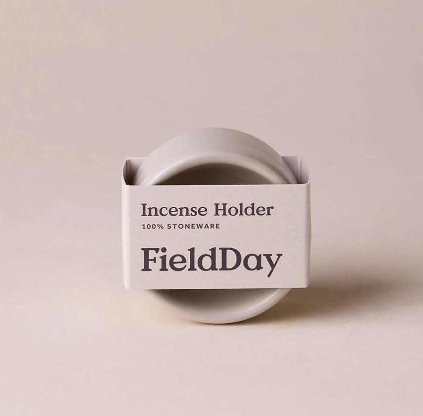 Stoneware Incense Burner - Field Day, Folk image 2