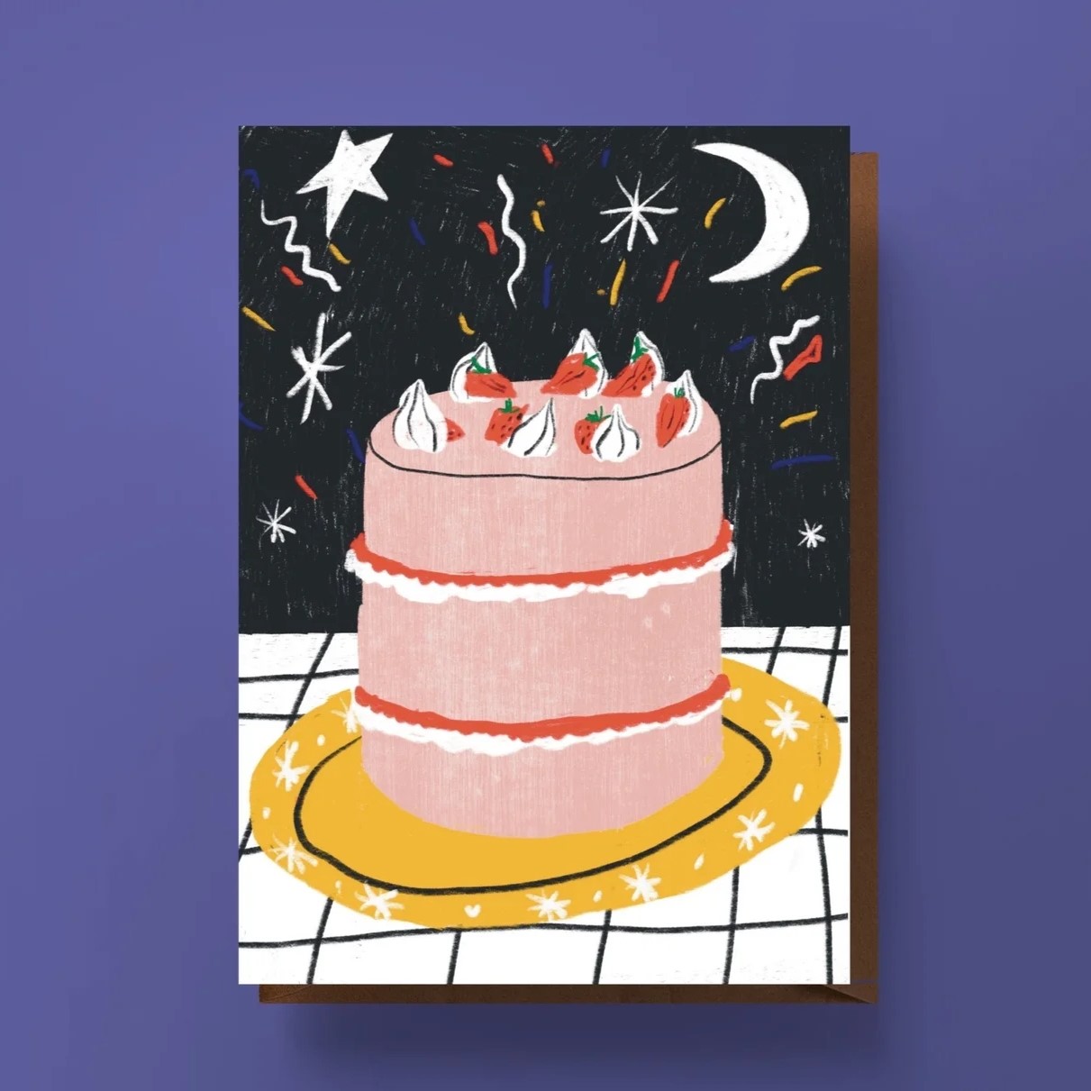 Birthday Cake Card - Sophie Colette image 1