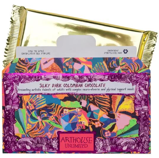 Silky Dark Colombian Chocolate Bar - Arthouse Meath image 1