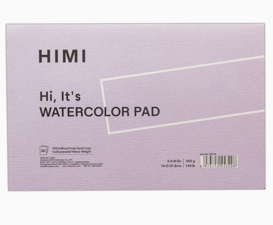 Himi Watercolour Pad - West Design Products image 2