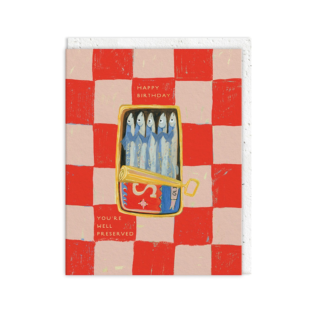 Well Preserved Birthday Seed Card image 1