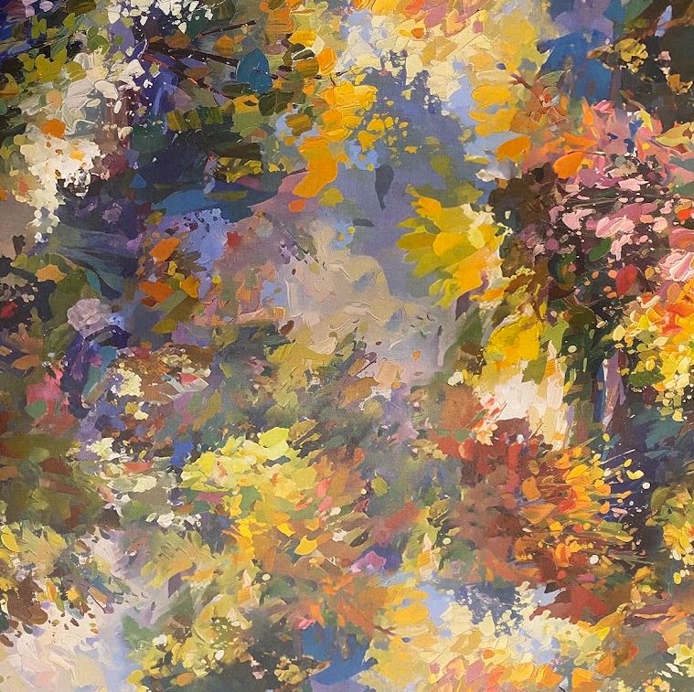 Abstract Paint Gift Wrap - Artebene image 1