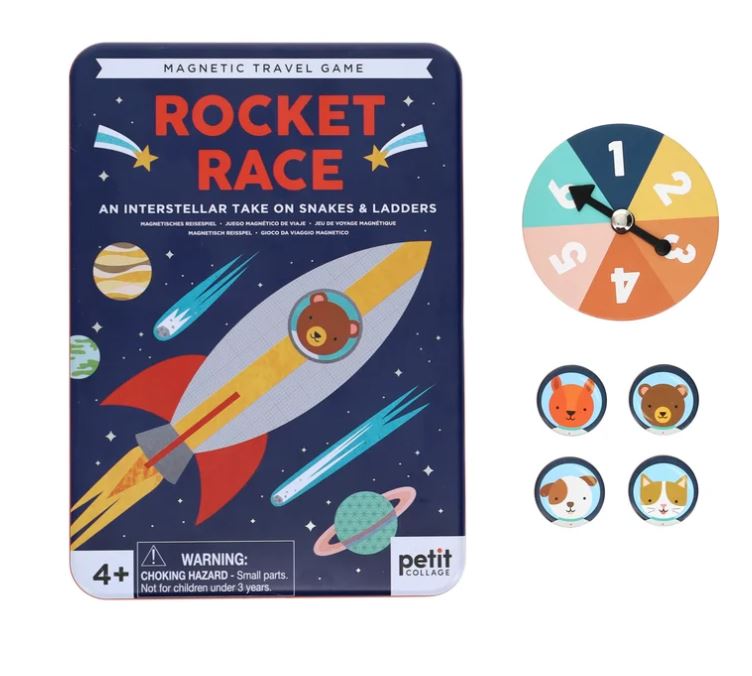Rocket Race Magnetic Travel Game - Abrams & Chronicle image 1