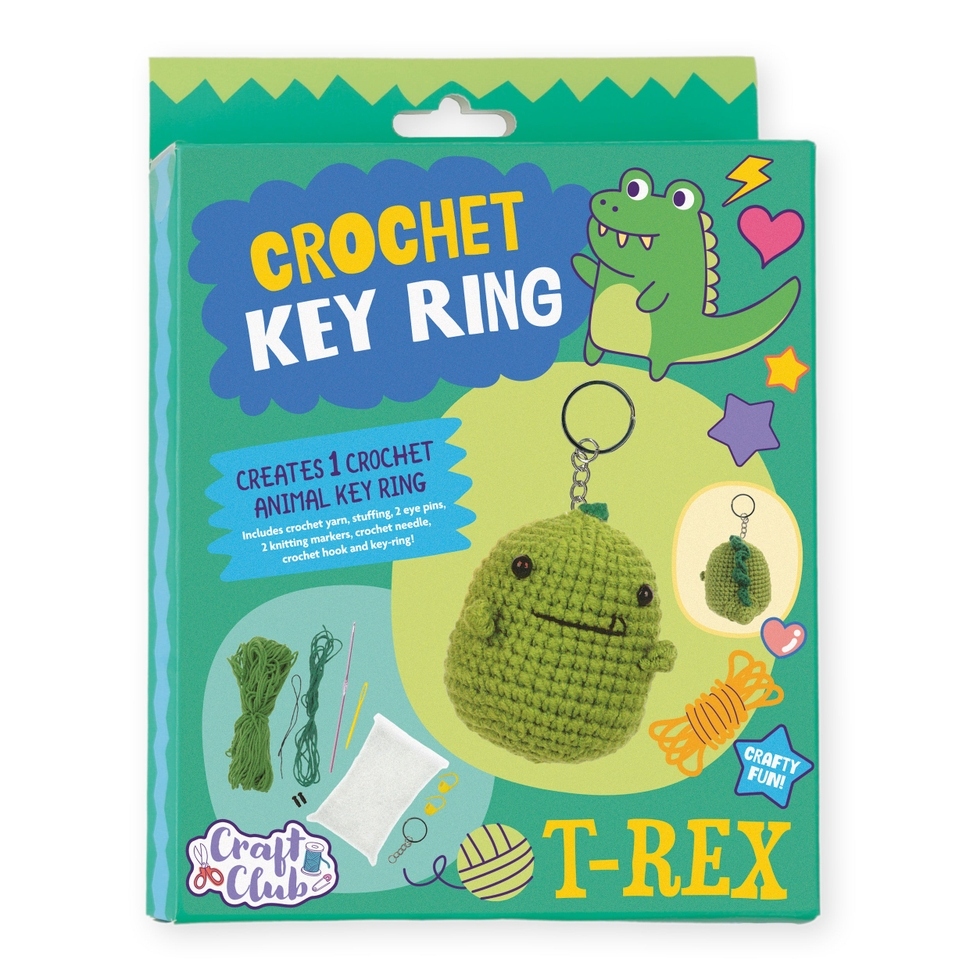 Crochet Keyring Kit - Robert Fredericks image 1