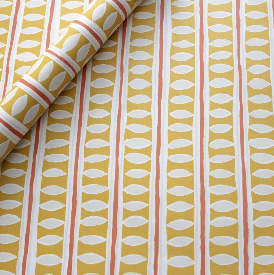 Charleston Stripe Gift Wrap - Cambridge Imprint image 1