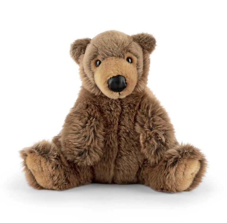 Brown Bear Plush Toy with Sound - Living Nature image 1