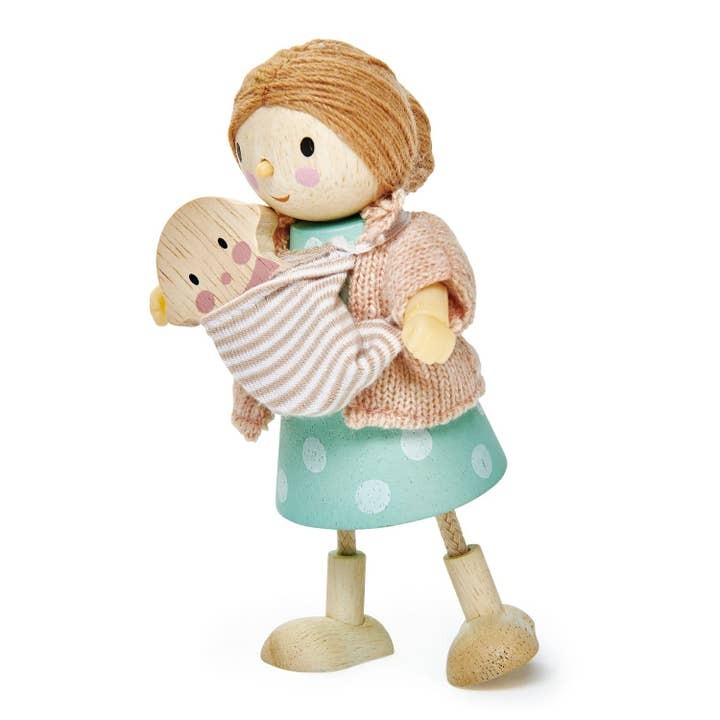 Tender Leaf Mrs Goodwood And The Baby - ThreadBear Design Ltd image 1