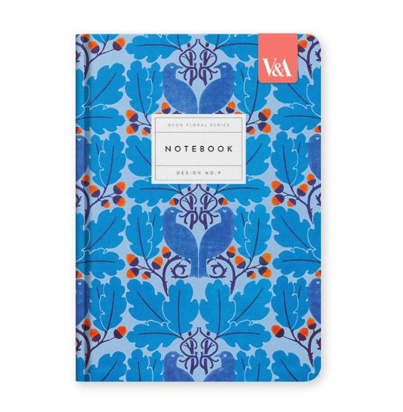 Neon Floral Hardback Notebook - Ohh Deer image 1