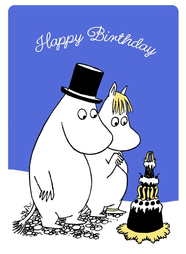Moomin Happy Birthday Cake - Roger La Borde image 1