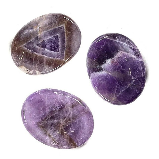 Amethyst Thumbstone - Worry Stone image 1