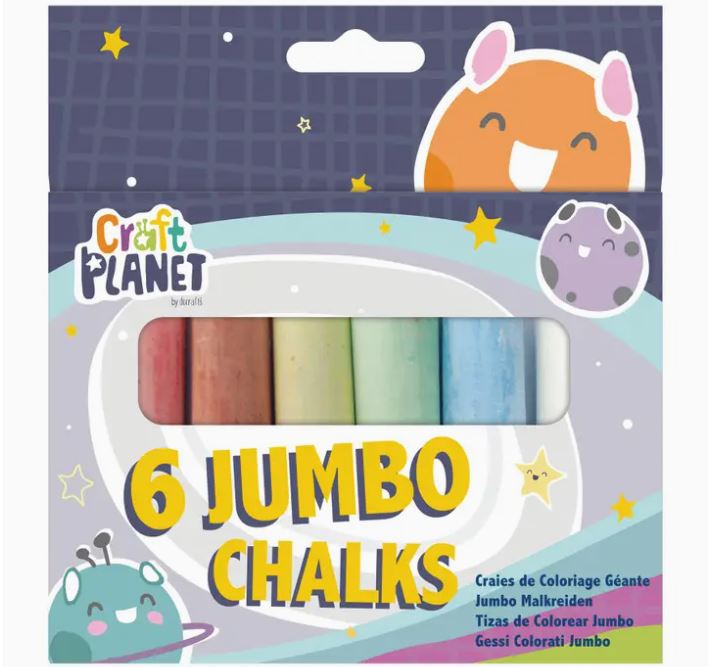 6 Jumbo Chalks - West Design Products image 1