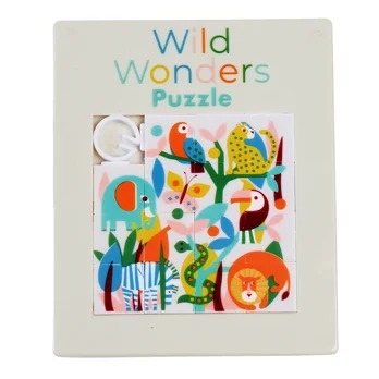 Slide Puzzle - Wild Wonders - Rex London image 1