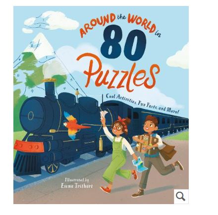 Around the World in 80 Puzzles - Boon Books image 1