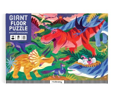 Mighty Dinosaurs Giant Floor Puzzle - Abrams & Chronicle image 1