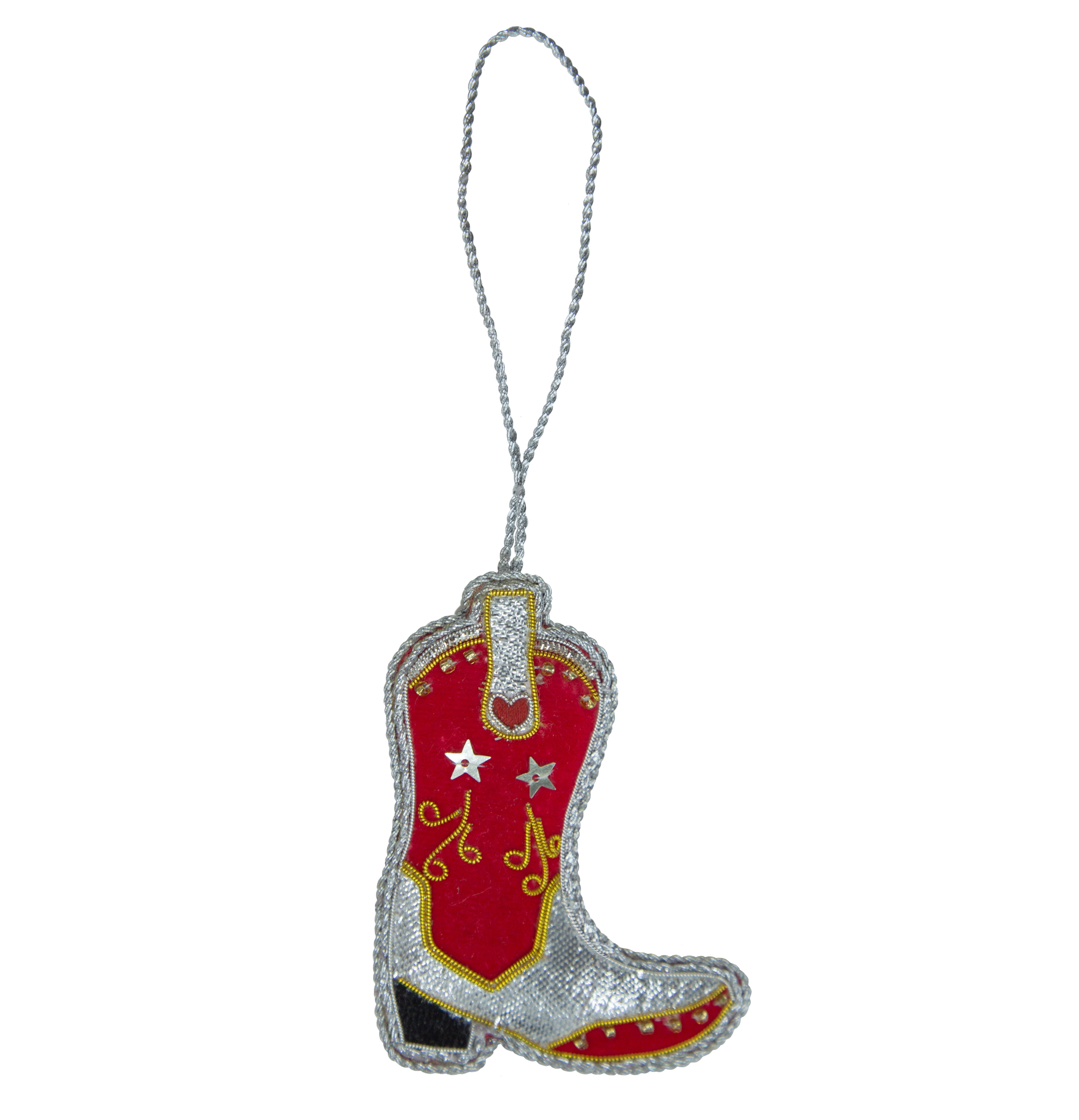 Cowboy Boot Zari Decoration image 1