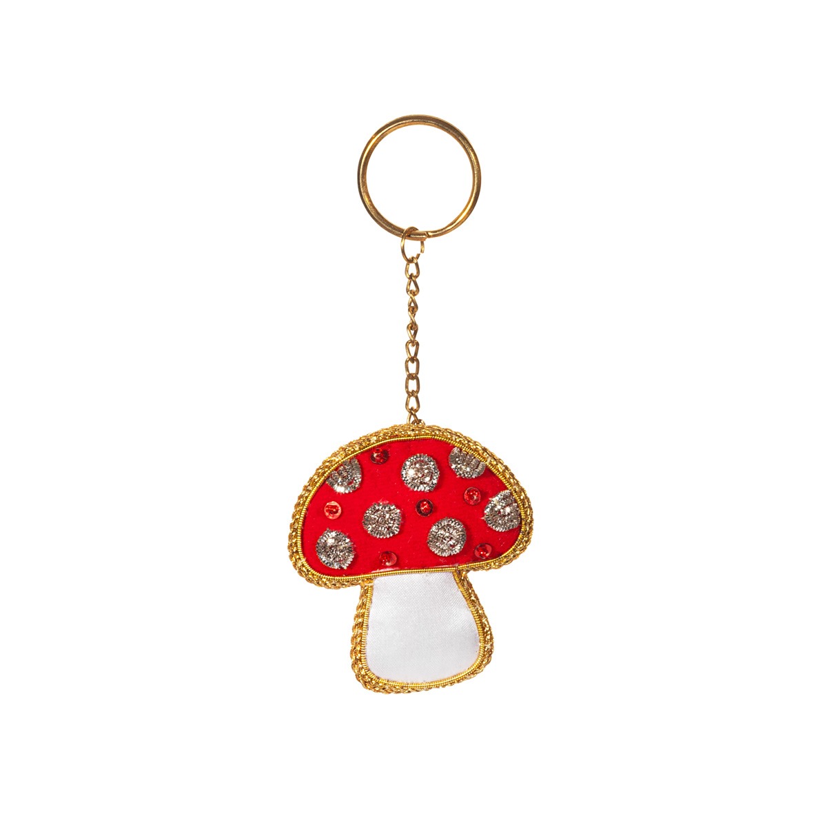 Mushroom Zari Keyring image 1