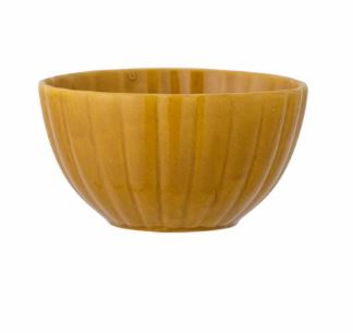 Latina Yellow Stoneware Bowl - Bloomingville image 1